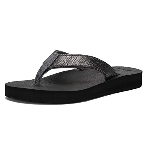 Women's Original Sandals Sport Sandals with Yoga Mat Insole Hiking Sandals Light-Weight ShoesU619SLT003-N-L.Gun