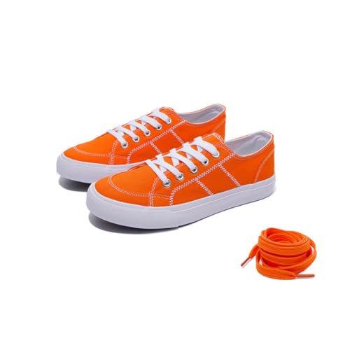EMMA NEW YORK Sneakers for Women Fashion Sneakers Tennis Shoes Women Sneakers Tenis para Mujeres Womens Shoe Sneakers Women's Sneakers, Orange