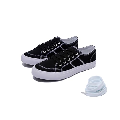 EMMA NEW YORK Sneakers for Women Fashion Sneakers Tennis Shoes Women Sneakers Tenis para Mujeres Womens Shoe Sneakers Women's Sneakers, Black
