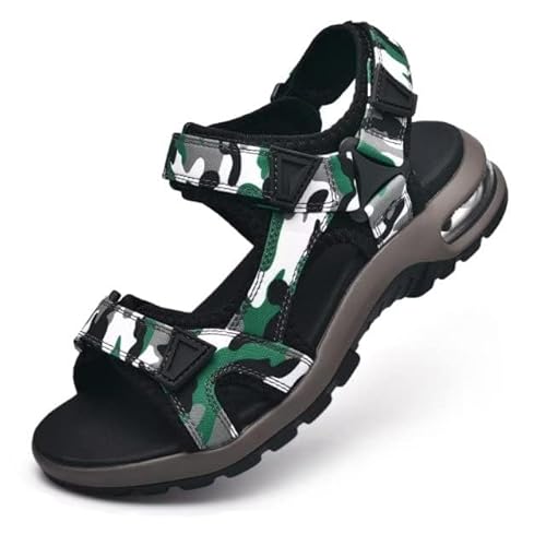 visionreast Mens Athletic Sandals Open Toe Hiking Outdoor Non-slip Sandals Air Cushion Sport Casual Beach Sandals