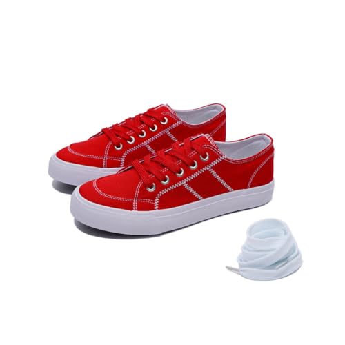 Sneakers for Women Fashion Sneakers Tennis Shoes Women Sneakers Tenis para Mujeres Womens Shoe Sneakers Women's Sneakers, RED