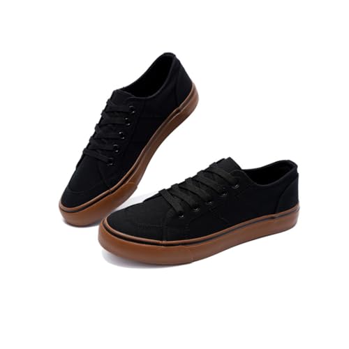 EMMA NEW YORK Sneakers for Women Fashion Sneakers Tennis Shoes Women Sneakers Tenis para Mujeres Womens Shoe Sneakers Women's Sneakers, Black/Gum