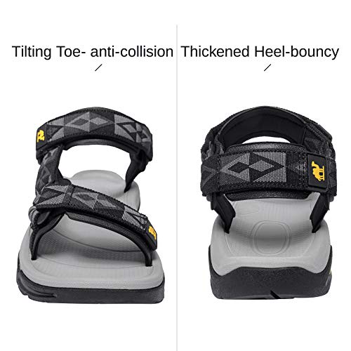 CAMEL CROWN Waterproof Hiking Sandals Women Arch Support Sport Sandals Comfortable Walking Water Sandals for Beach Travel Athletic